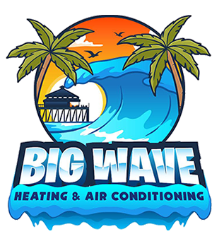 Big Wave Heating & Air Conditioning Logo